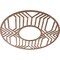 Ekena Millwork Empire Wood Fretwork Pierced Ceiling Medallion, Walnut, 30"OD x 11"ID x 1/4"T CMWP30X30X0250EPWA - alternate 3